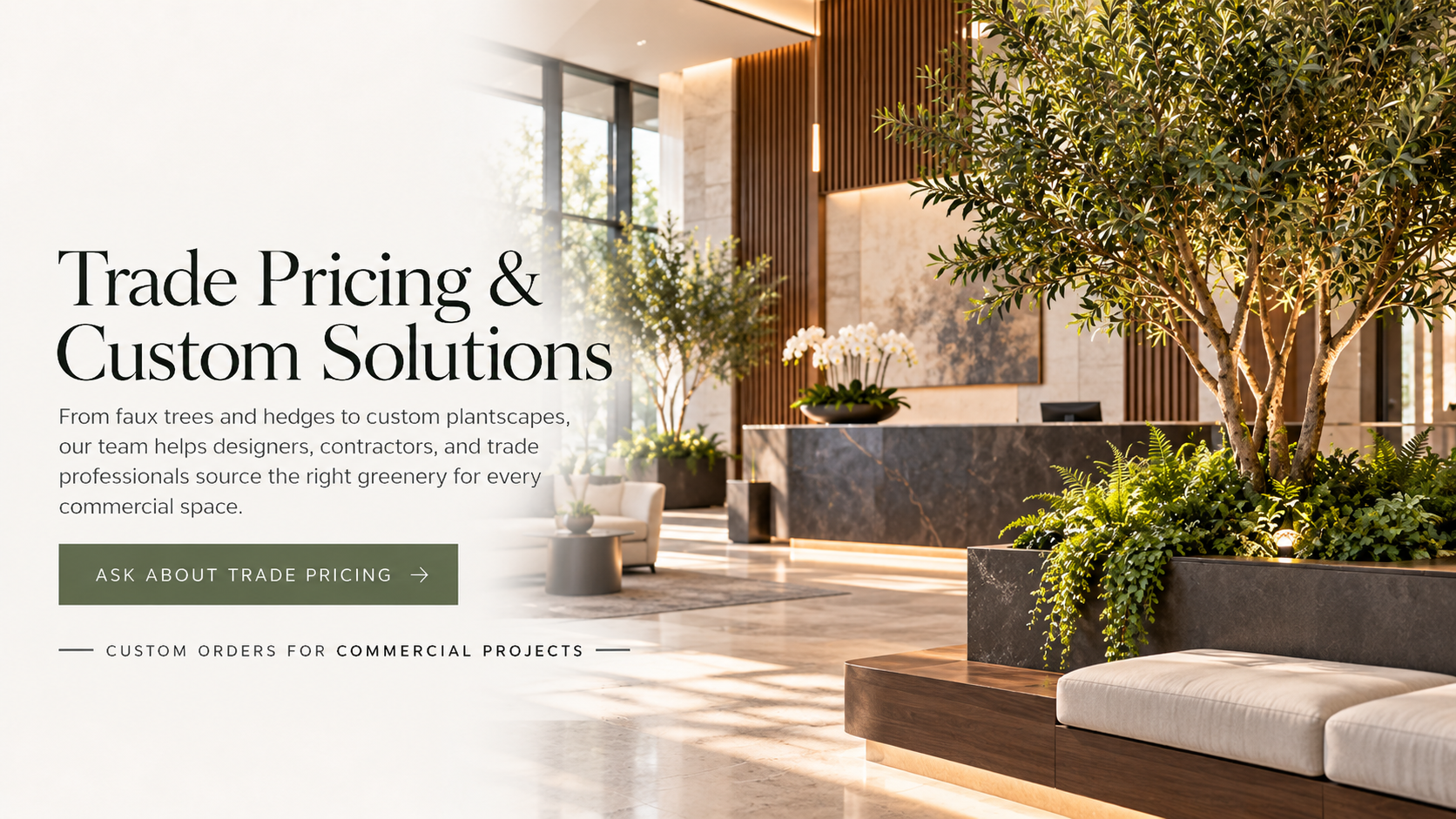 Explore our Trade Pricing