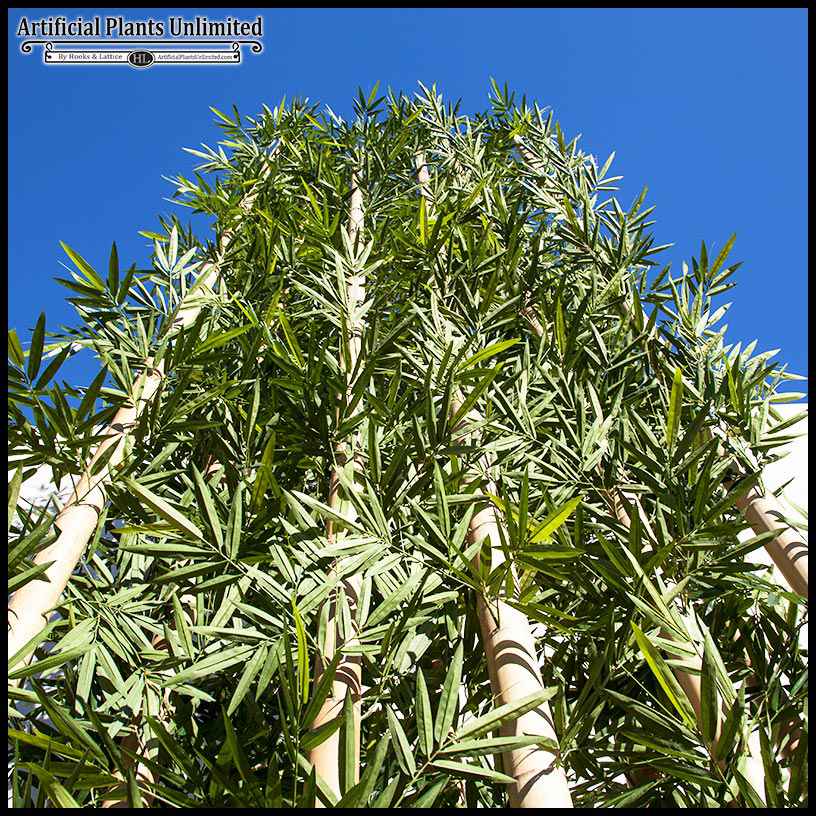 Artificial giant bamboo privacy screens that won't take over your space. | Artificial Plants Unlimited